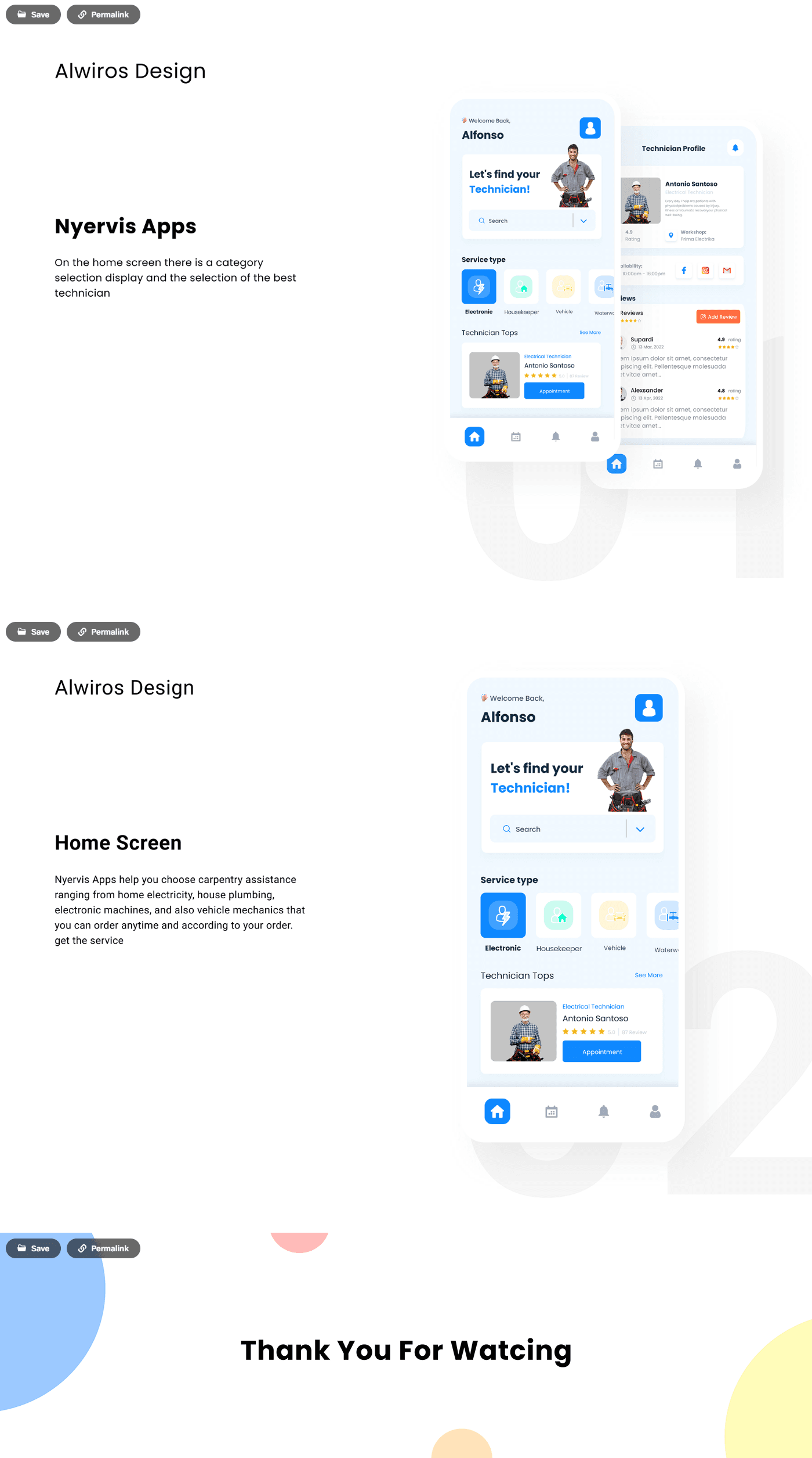 UI Nyervis App