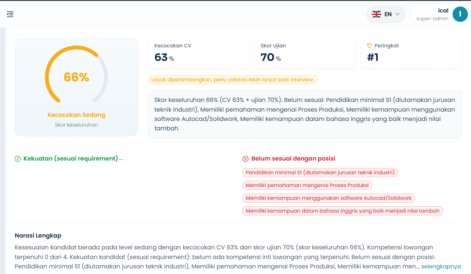 AI-Base HR Perekrutan